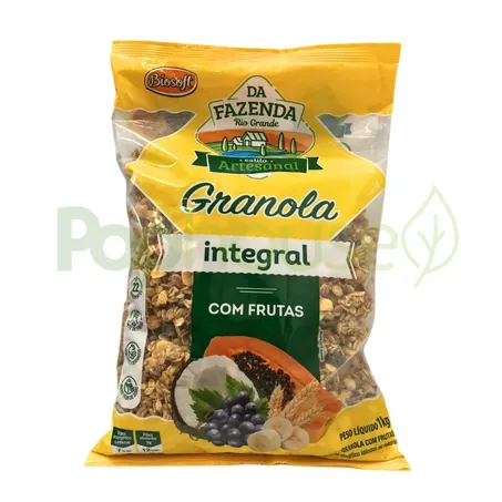 GRANOLA COM FRUTAS BIOSOFT PCTE 1KG