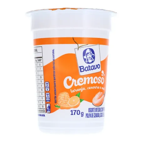 Bebida Láctea Batavo Laranja, Cenoura E Mel Copo 170G 360-33