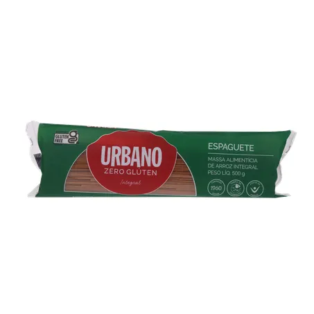 Macarrão Espaguete de Arroz Integral Sem Glúten Urbano 500G 360-0