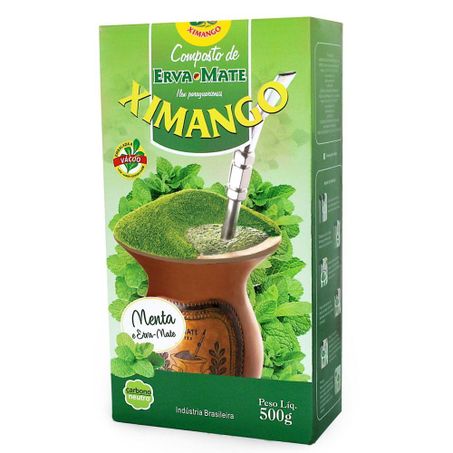 ERVA MATE XIMANGO 500G MENTA