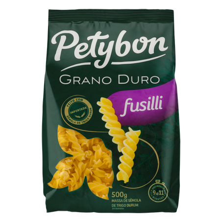 MACARRÃO PETYBON GRANO DURO FUSILLI 500G