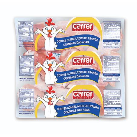COXA DA ASA DE FRANGO CARRER CONGELADA KG