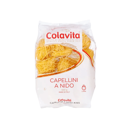Colavita Macarrão Capellini A Nido 500G
