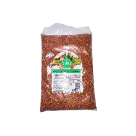ARROZ AGULHINHA ORGANICO CAORE 500G VERM