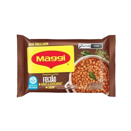 Tempero maggi para feijão pacote 50g