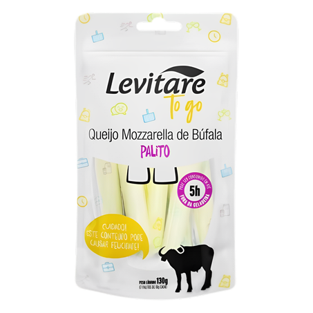 QUEIJO MOZZ BUFALA PALITO LEVITARE 130G 