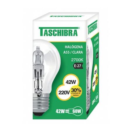 LAMP TASCHIBRA HALOGENA 42W 220V UN