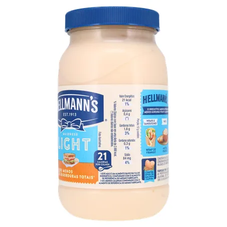 MAIONESE HELLMANN'S LIGHT POTE 500G 360-5