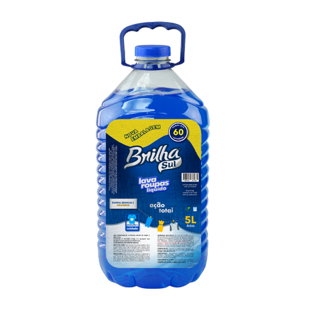 LAVA ROUPA LÍQUIDO BRILHA SUL AZUL 5L