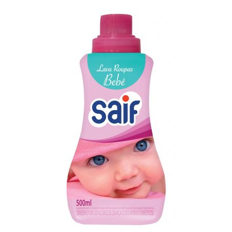 Lava roupas saif 500ml bebe