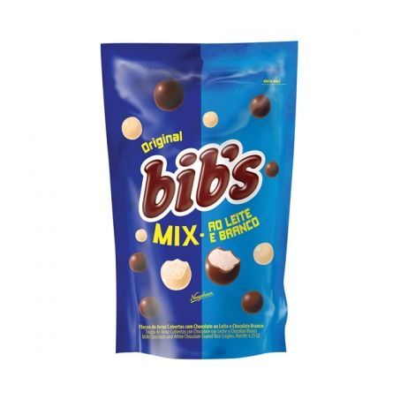CONFEITO BIB´S POUCH MIX 120G