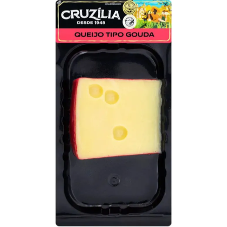 QUEIJO GOUDA CRUZÍLIA FRACIONADO 140G