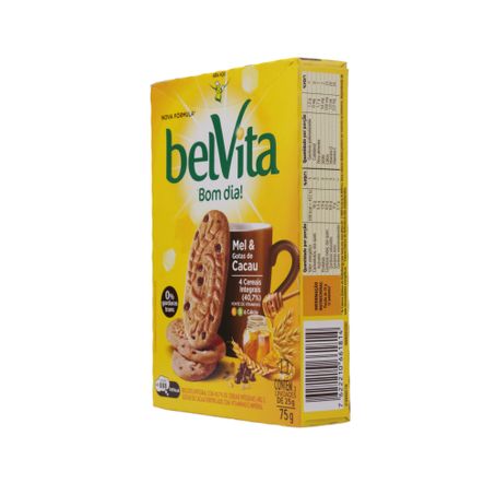Biscoito Integral Belvita Mel/Cacau 75g 360-9