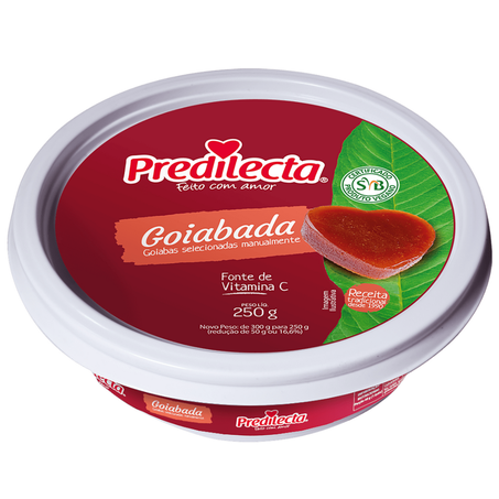 Goiabada predilecta pote 250g