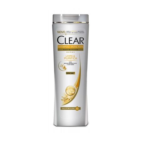 SHAMPOO CLEAR 200ML ANTICASPA LIMPA E PURIFIC