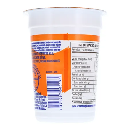 Bebida Láctea Batavo Laranja, Cenoura E Mel Copo 170G 360-2