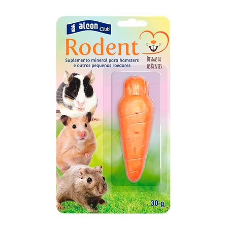 SUPLEMENTO MINERAL PARA HAMSTERS E PEQUENOS ROEDORES CARTELA 30G