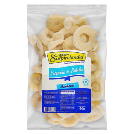 ROSQUINHA DE POLVILHO SALGADA SUSPIROLÂNDIA