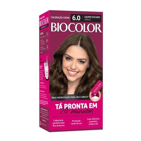 Kit tintura mini biocolor louro esc.6.0