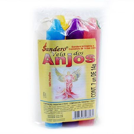 Vela anjos sandero c/7