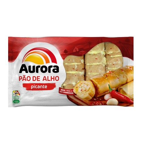 Pão de Alho Aurora Picante 340G