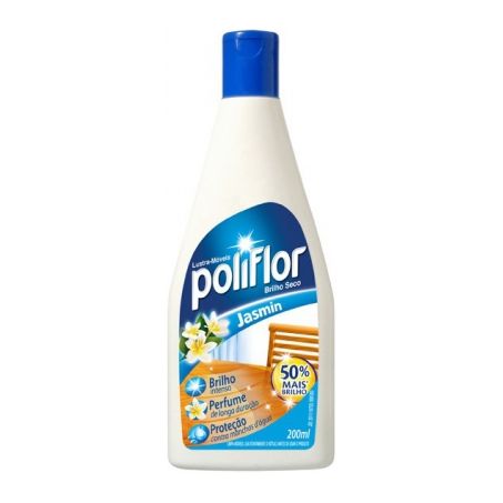 Lustra moveis poliflor 200ml jasmin