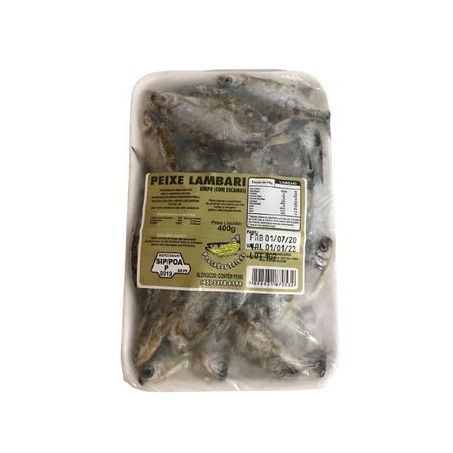 Peixe Pescados Toledo 400g Bdj Lambari