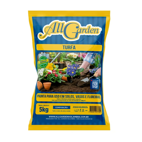 Substrato Turfa All Garden 5Kg