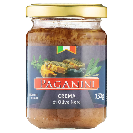 Creme de Azeitona Italiano Paganini 130g - Nere