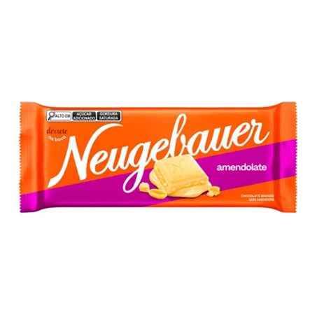CHOCOLATE NEUGEBAUER AMENDOLATE BRANCO 80G