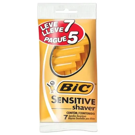 BARBEADOR BIC SENSITVE SHAVER LV7 PG5
