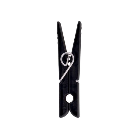 Prendedor mor 12pc preto