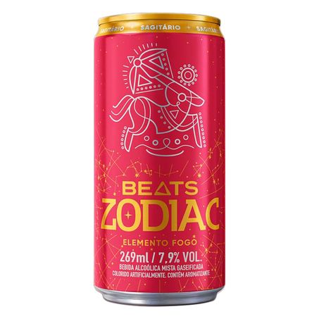 BEBIDA MISTA ALCOÓLICA GASEIFICADA ELEMENTO FOGO SKOL BEATS ZODIAC