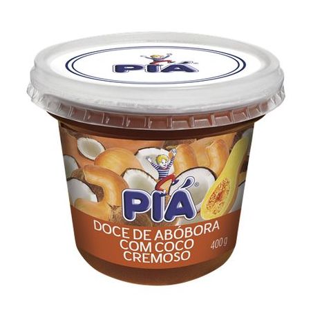 Doce Cremoso Piá Abóbora com Coco 400G