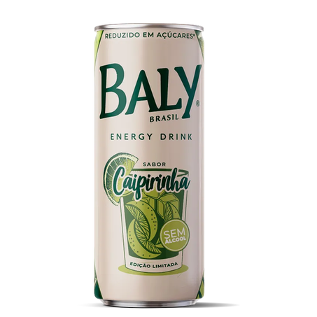 ENERGÉTICO BALY DRINK CAIPIRINHA 250ML SEM ÁLCOOL