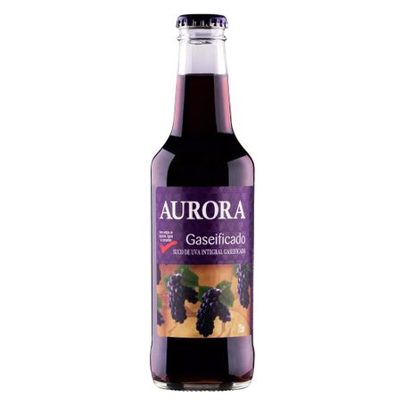 Suco Gaseificado Integral Uva Aurora