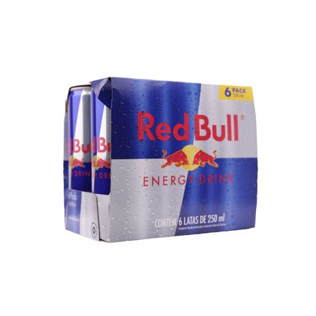 Energetico red bull trad 250ml 6un 360-55