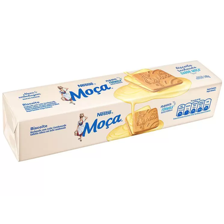 Biscoito nestle moca 140g recheado
