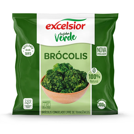 BRÓCOLIS EXCELSIOR COZINHA VERDE CONG 300G