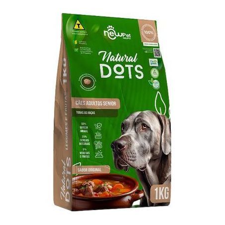 Racao caes senior natural dots 1kg