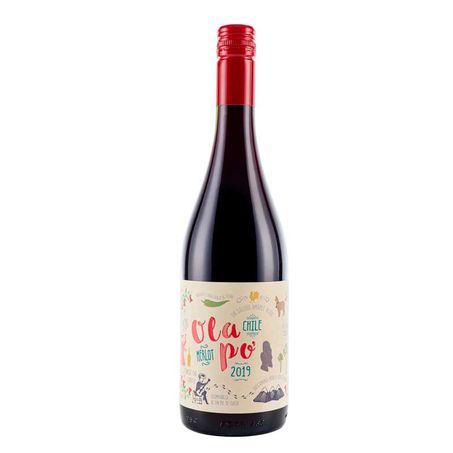 VINHO OLA PO MERLOT 750ML