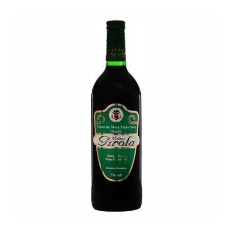 Vinho Tinto Girola Seco Bordô Garrafa 750ML