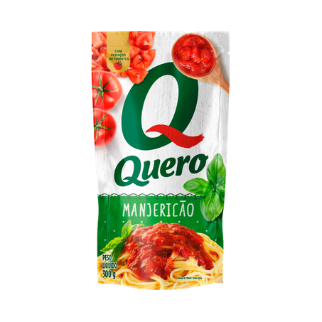 Molho quero manjericao sc 240g