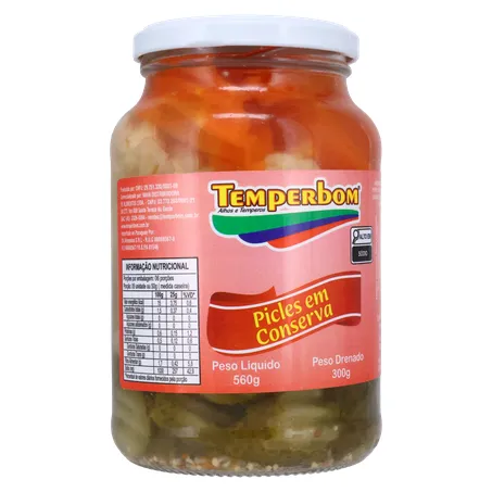 Picles temperbom 300g 360-34
