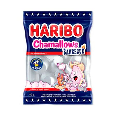 MARSHMALLOW HARIBO BARBECUE 80G