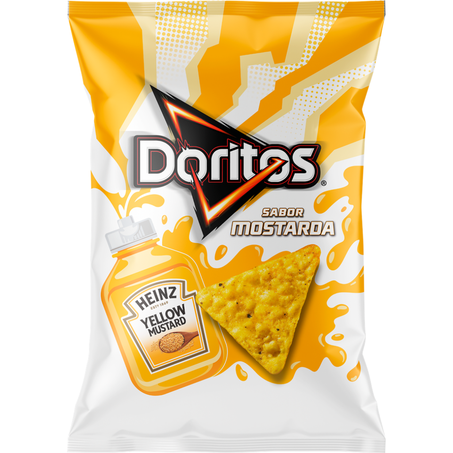 Salgadinho elma chips doritos 110g mostarda heinz