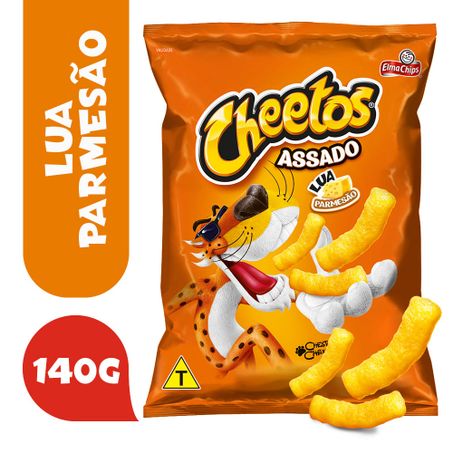 SALGADINHO DE MILHO LUA PARMESÃO ELMA CHIPS CHEETOS PACOTE 140G