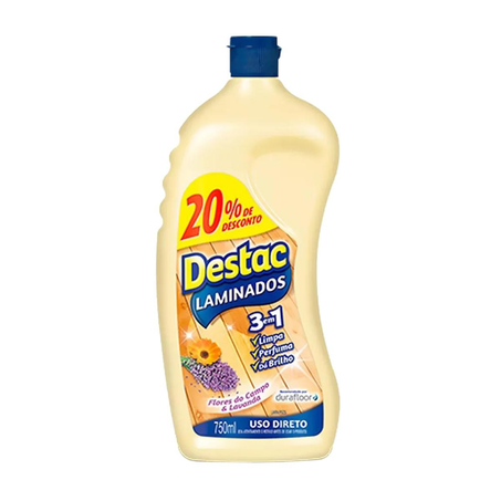 Limpador de Pisos Destac Laminados 750Ml