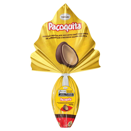 Ovo de Páscoa Topcau 162g - Paçoquita