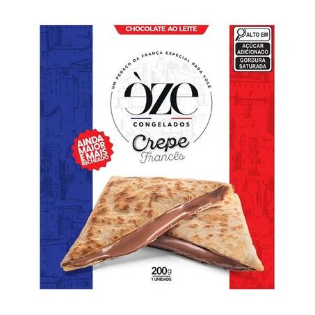 Crepe chocolate ao leite 200g
